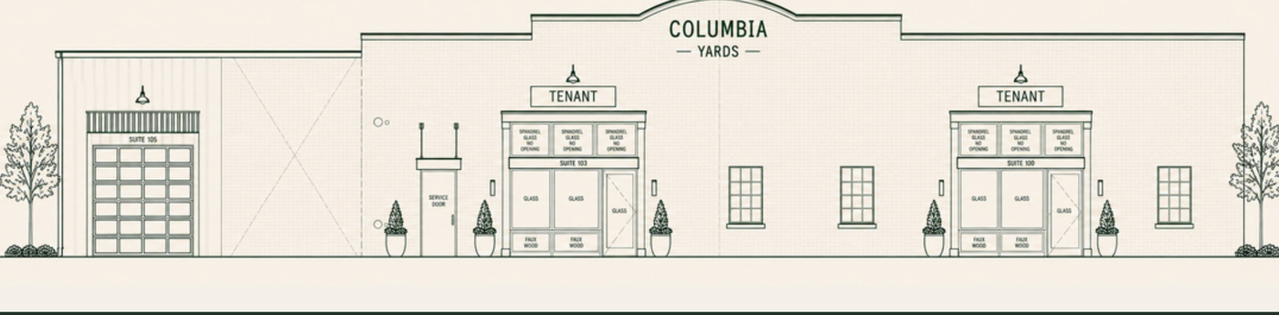 Conceptual front elevation